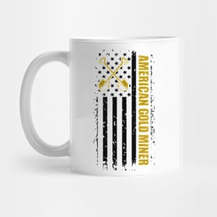 American Gold Miner Mug